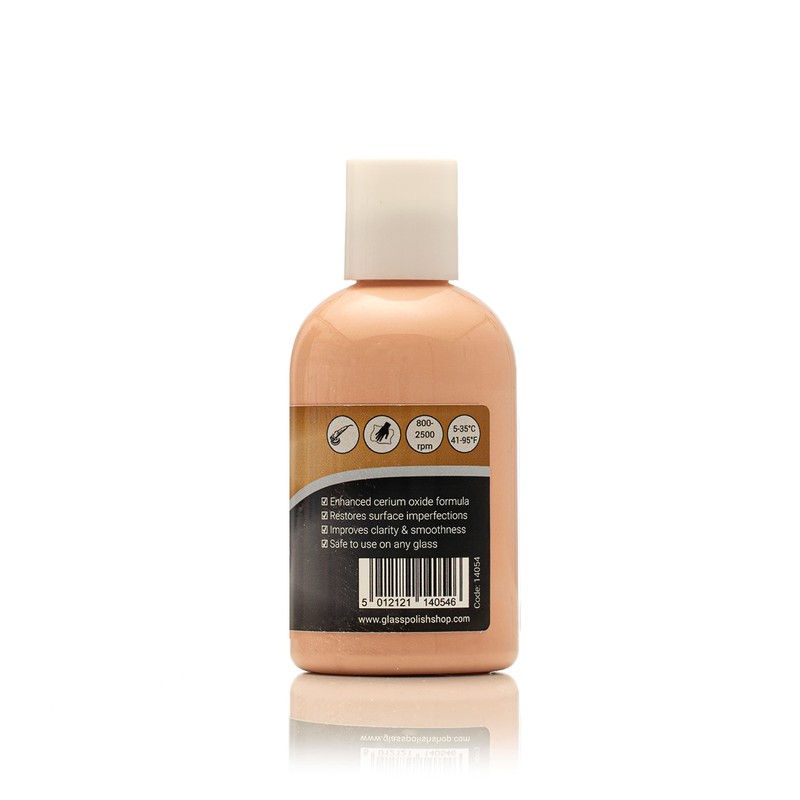 Glass Polish 3.4oz (100ml) GP-PRO Glass Polishing Compound for Professional
