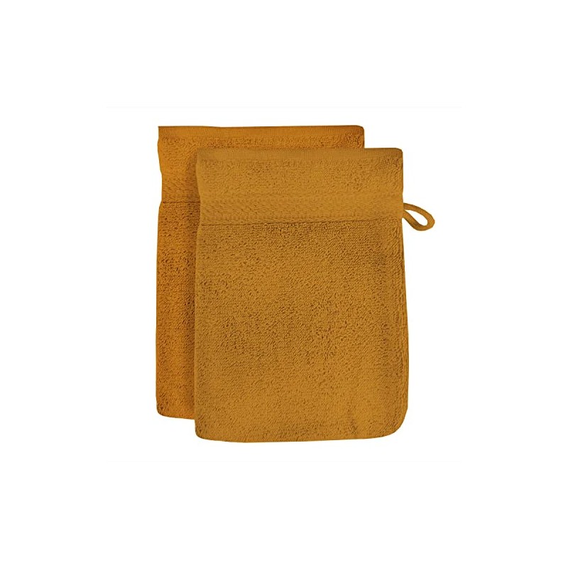 Soleil d'Ocre Toilette Lagoon Viel von 2 Gloves, Cotton, Mustard,