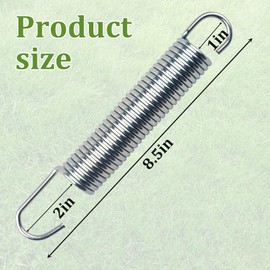 Valorup 08319000 Mower Tension Spring, .162x1.25x8.25, for Ariens Gravely Mowers, Replacement No. 08319000