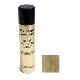 My Secret Correctives Root Touch-Up Spray 2 Ounce - 3 Cans (MEDIUM BLONDE)