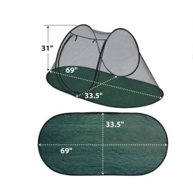 Portable Pop Up Pet House Playpen Foldable Tent Cage With Carry Bag