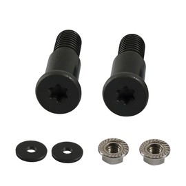 BESULEN 2 Set Car Tailgate Striker Bolt, OEM#11570162 38427 Vehicle Tailgate Door Lock Latch Striker with Nuts, Auto Replacement Accessories, Compatible with Silverado Sierra Escalade H2