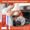 Ganbaro® 482°F High Temp Silicone Sealant, High Temperature Adhesive, Heat