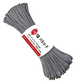 Paracord 9 Cores, 0.2 inches (4 mm), Length 66.8 ft (30 m), Load Capacity 617.6 lbs (280 kg), Tent Rope, Parachute Cord, Tent Tarp, Rope for Outdoors, Camping, Multi-Purpose Guy Rope, Ideal for