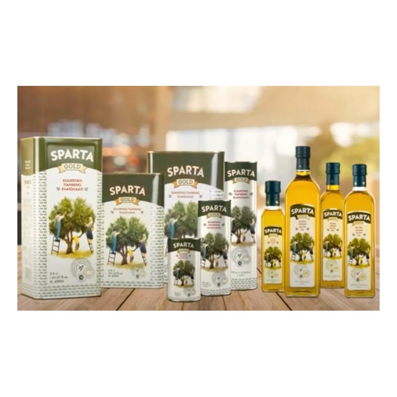 Kitchsy Sparta Gold Extra Virgin Olive Oil, 1Liter, Premium Quality