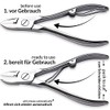 Manicure set made in Germany - 7 piece stainless steel