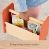 Fisher-Price Wood Pretend Play Toy Tiny Garden Caddy, 12-Piece Set