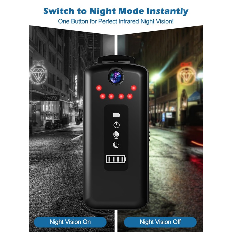 SPIKECAM Body Camera A1 No Card