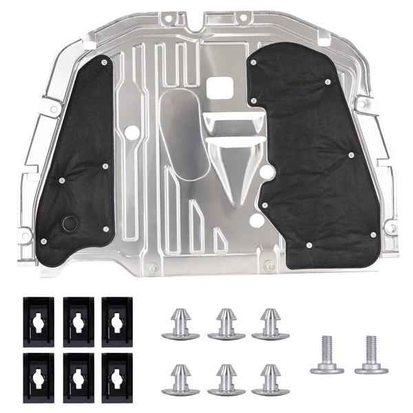 Wzrasmiles Engine Splash Guard with mounting Screws Compatible with Honda