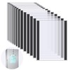 Nufiwra 15 Pcs 8 1/2'' x 11'' Rigid Magnetic Sign