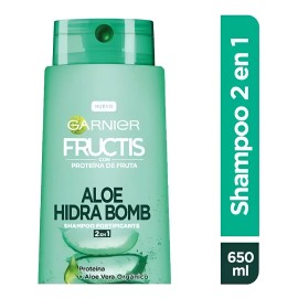 Shampoo Fructis Aloe Hydra Bomb 2 En 1 De 650 Ml