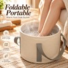 Foldable Foot Soak Basin for Home & Travel – Portable