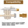 Jingzan 2PACK 7106686 Outlet Connector for Gas Powered Pressure Washer