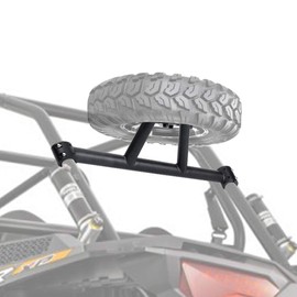 RZR Spare Tire Mount, kemimoto RZR Spare Tire Rack with Black Powder Coated Compatible with 2014-2022 Polaris RZR XP 1000/4 1000 /Turbo (UP TO 30" TIRE) 2879464