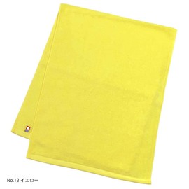 Beauty-Grade Imabari Towel, Commercial Use, Face Towel, 4-Piece Set, Murakami Towel, M-Color, 13.4 x 33.9 inches (34 x 86 cm), For Beauty Salon Use, All 100 Colors, Lightweight and Thin (No.12 Yellow