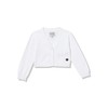 GUESS Baby Girls' Eco Long Sleeve Sweater Cardigan, Pure White