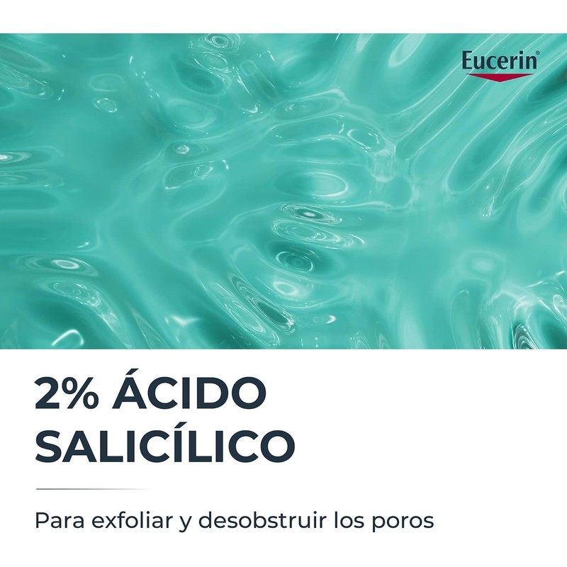 Eucerin Gel Limpiador Facial Piel Grasa Imperfecciones, 400Ml