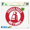 Fossil Fuels are Yummy Vinyl Sticker Small Window Bumper Phone Decal 2" x 2"