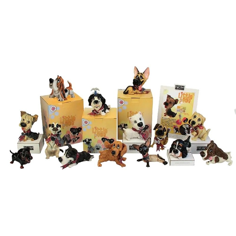 Little Paws 3068 Cooper Black Labrador Figurine