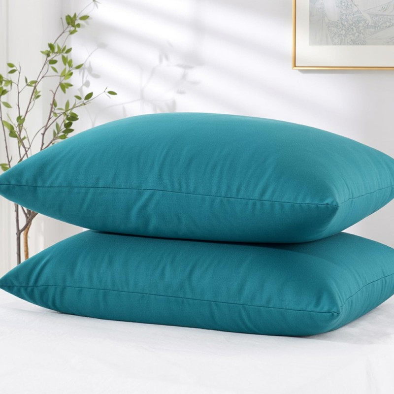 Tifschlaf Pillow Cases 2 Pack - Teal Pillowcases Pack of