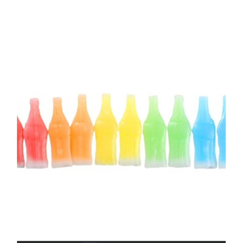 Nik-L-Nips Vintage Wax Bottle Candy Drinks Filled with Flavored Syrups