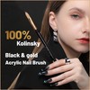Acrylic Brush for Nails Aokitec 100% Sable Kolinsky Nail Brush