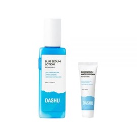 Dashu Moisturizing Moist Skin Boy Blue Moisture Lotion 150ml + Moisturizing Cream 50ml / 다슈 수분공급 촉촉한피부 보이 파란 수분초 로션 150ml + 수분크림 50ml