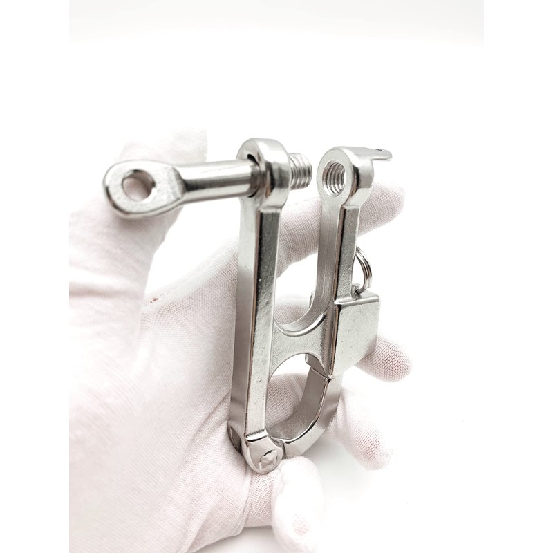 QIANJIEER Quick Release Snap Shackle - 316 Stainless Steel Shackle