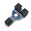 DollaTek Smaller 10Pin to 6Pin Adapter Board for AVRISP MKII