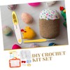 BESPORTBLE 1 Set DIY Crochet Penguin Kit Complete Crochet Kit