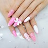 Pink Jenny Handmade Nail Tips - Long Oval / 핑크제니