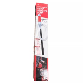 HARBOR FRIEGHT BATTERY OPERATED LIQUID TRANSFER PUMP 6 QUARTS PER MINUTE