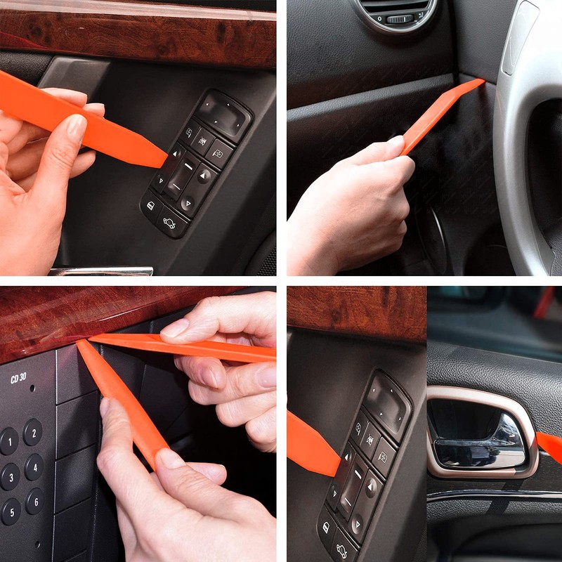 7 Pieces Staple Remover Tools Set for Upholstery, Construction and