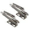 Pack of 2 Folding Hinges, 80 Degree Lifting Hinges, Foldable