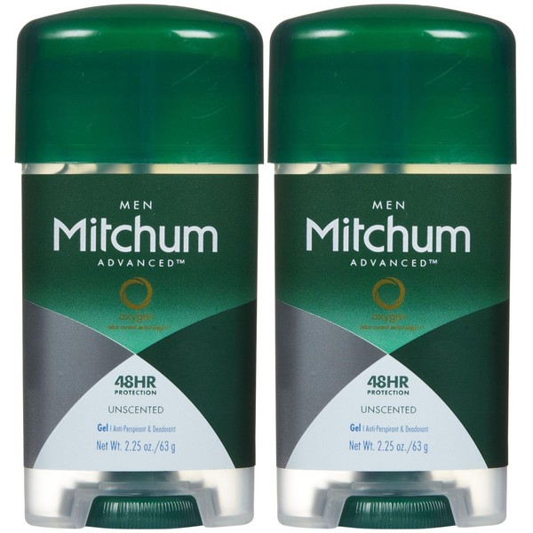 Mitchum Clr Gel Unscnted Size 2.25z Mitchum Unscented Clear Gel Anti-Perspirant & Deodorant