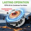 YZF10-20 Condenser Fan Motor AC 120V 60Hz 1550rpm 10/55W 0.8A