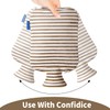DICEVER Hot Water Bottle, 2L Hot Water Bag with Cover,