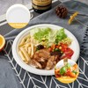Jollliance 100% Compostable Paper Plates, Heavy Duty Disposable Plates 9