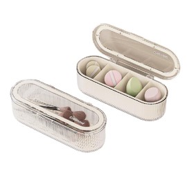 Dile adiós al caos en tu tocador con Siehpa3: Esta innovadora solución de Caja de Belleza Profesional con Tapa de Acrílico Transparente trabaja para maximizar el espacio