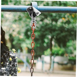 BESPORTBLE 1set Swing Clip Hook Spring Connector Hammock Spring Buckle for Outdoor Swings Easy to Install Strong Load-Bearing Capacity