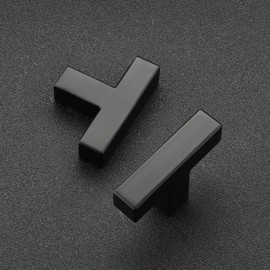 Ravinte 30 Pack 2 inch Length Square Cabinet Pulls Matte Black Stainless Steel Kitchen Drawer Pulls Cupboard Handles Cabinet Handles