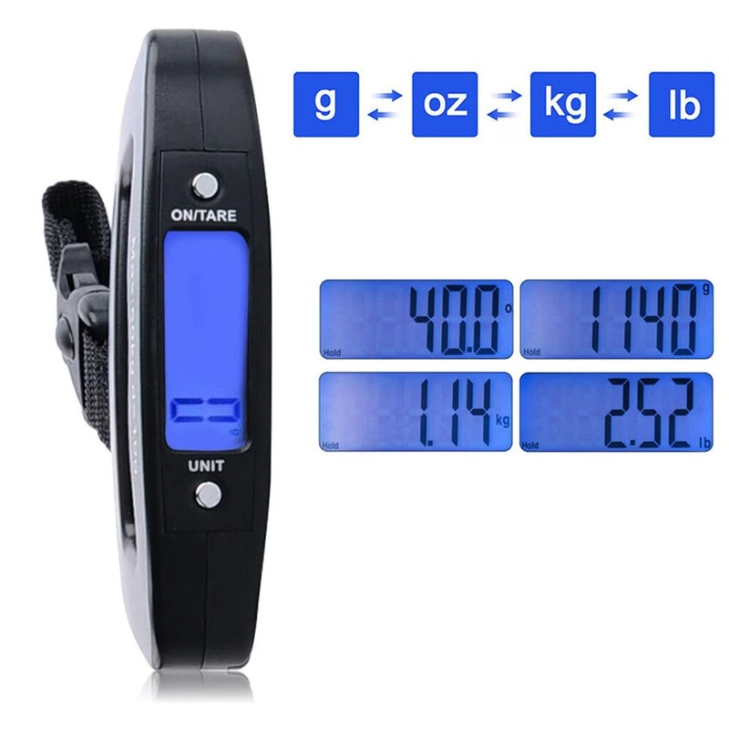 Gocob Luggage Scale Portable Digital Weight Scale for Travel Suitcase