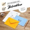 Japun 50 Coloured Envelopes (2 x 25 Colours) DIN C5