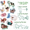 MAGDUM Children's Farm Animal Magnet Set – 15 Large Fridge