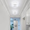 ElDISUNY Modern LED Ceiling Lights, 30W Round Ceiling Lights Fixture