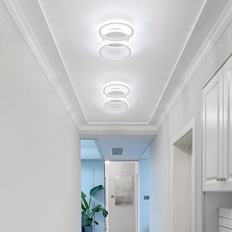 ElDISUNY Modern LED Ceiling Lights, 30W Round Ceiling Lights Fixture