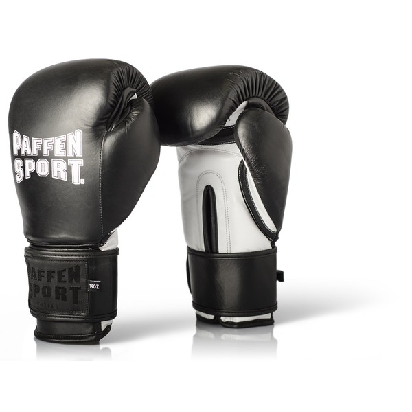 Paffen Sport Pro Velcro Boxing Gloves Made of Real Leather