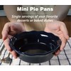 ONEMORE Pie Pans, 6.8 inch Small Chicken Pot Pie Plates