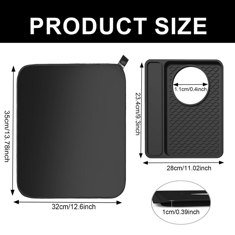 Tamping Mat & Sliding Mat for Breville Espresso Machine 870XL