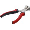 Kraftmann 333 End Cutting Pliers, Black/Red/Silver, 165 mm